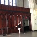 Luisa at the Ballet Barre